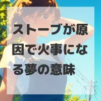 ストーブが原因で火事になる夢のサムネイル画像