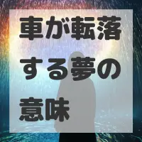 車が転落する夢のサムネイル画像