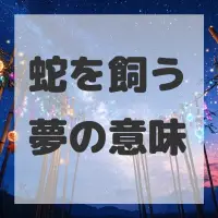 蛇を飼う夢のサムネイル画像