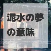 泥水の夢のサムネイル画像