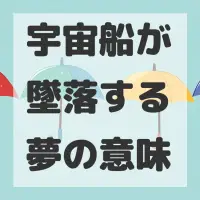 宇宙船が墜落する夢のサムネイル画像