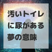 汚いトイレに尿がある夢のサムネイル画像