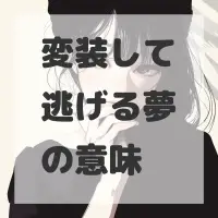 変装して逃げる夢のサムネイル画像