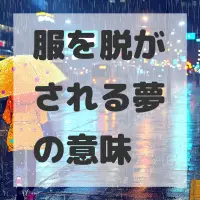 服を脱がされる夢のサムネイル画像