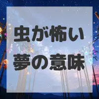 虫が怖い夢のサムネイル画像