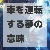 車を運転する夢のサムネイル画像