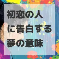 初恋の人に告白する夢のサムネイル画像