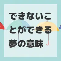 できないことができる夢のサムネイル画像