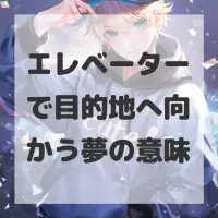 エレベーターで目的地へ向かう夢のサムネイル画像