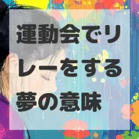 運動会でリレーをする夢のサムネイル画像