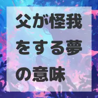 父が怪我をする夢のサムネイル画像