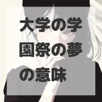 大学の学園祭の夢のサムネイル画像