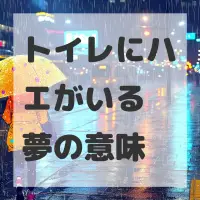 トイレにハエがいる夢のサムネイル画像