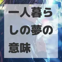一人暮らしの夢のサムネイル画像