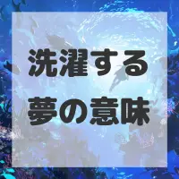 洗濯する夢のサムネイル画像