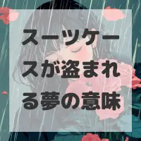 スーツケースが盗まれる夢のサムネイル画像