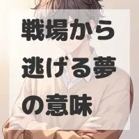 戦場から逃げる夢のサムネイル画像