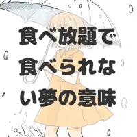 食べ放題で食べられない夢のサムネイル画像