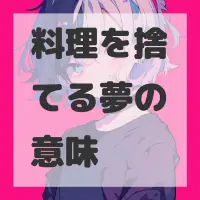 料理を捨てる夢のサムネイル画像