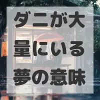 ダニが大量にいる夢のサムネイル画像