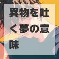 異物を吐く夢のサムネイル画像