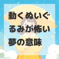 動くぬいぐるみが怖い夢のサムネイル画像