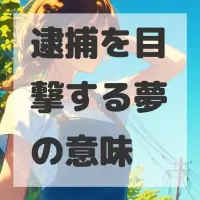 逮捕を目撃する夢のサムネイル画像