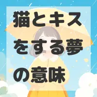 猫とキスをする夢のサムネイル画像