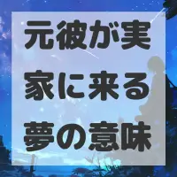 元彼が実家に来る夢のサムネイル画像
