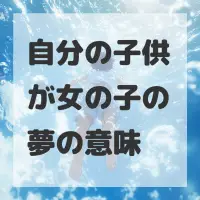 自分の子供が女の子の夢のサムネイル画像