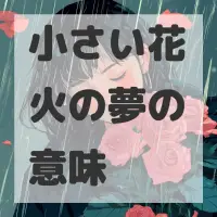 小さい花火の夢のサムネイル画像