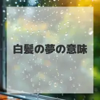 白髪の夢のサムネイル画像