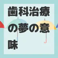 歯科治療の夢のサムネイル画像