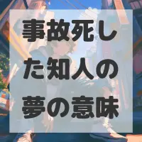 事故死した知人の夢のサムネイル画像