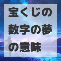 宝くじの数字の夢のサムネイル画像