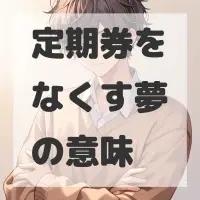 定期券をなくす夢のサムネイル画像