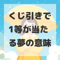 くじ引きで1等が当たる夢のサムネイル画像