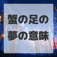 蟹の足の夢のサムネイル画像