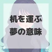 机を運ぶ夢のサムネイル画像