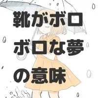 靴がボロボロな夢のサムネイル画像