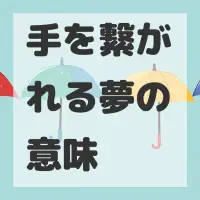 手を繋がれる夢のサムネイル画像
