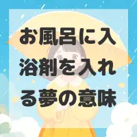 お風呂に入浴剤を入れる夢のサムネイル画像