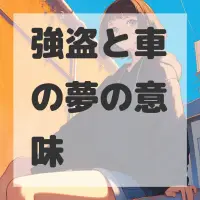 強盗と車の夢のサムネイル画像