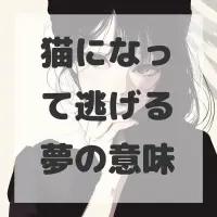 猫になって逃げる夢のサムネイル画像