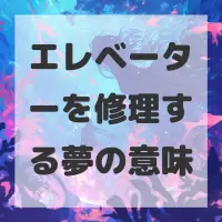 エレベーターを修理する夢のサムネイル画像