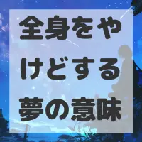 全身をやけどする夢のサムネイル画像