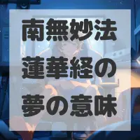 南無妙法蓮華経の夢のサムネイル画像