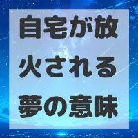 自宅が放火される夢のサムネイル画像