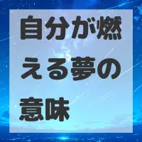 自分が燃える夢のサムネイル画像