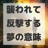 襲われて反撃する夢のサムネイル画像